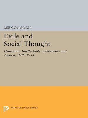 cover image of Exile and Social Thought